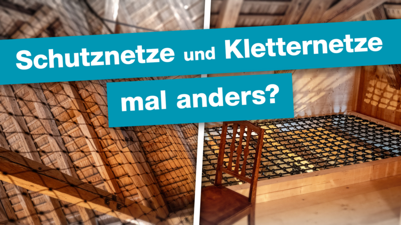 Schutz u Kletternetze