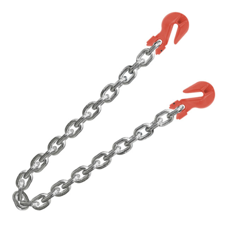Zurrkette mit 2 Parallelhaken, G8